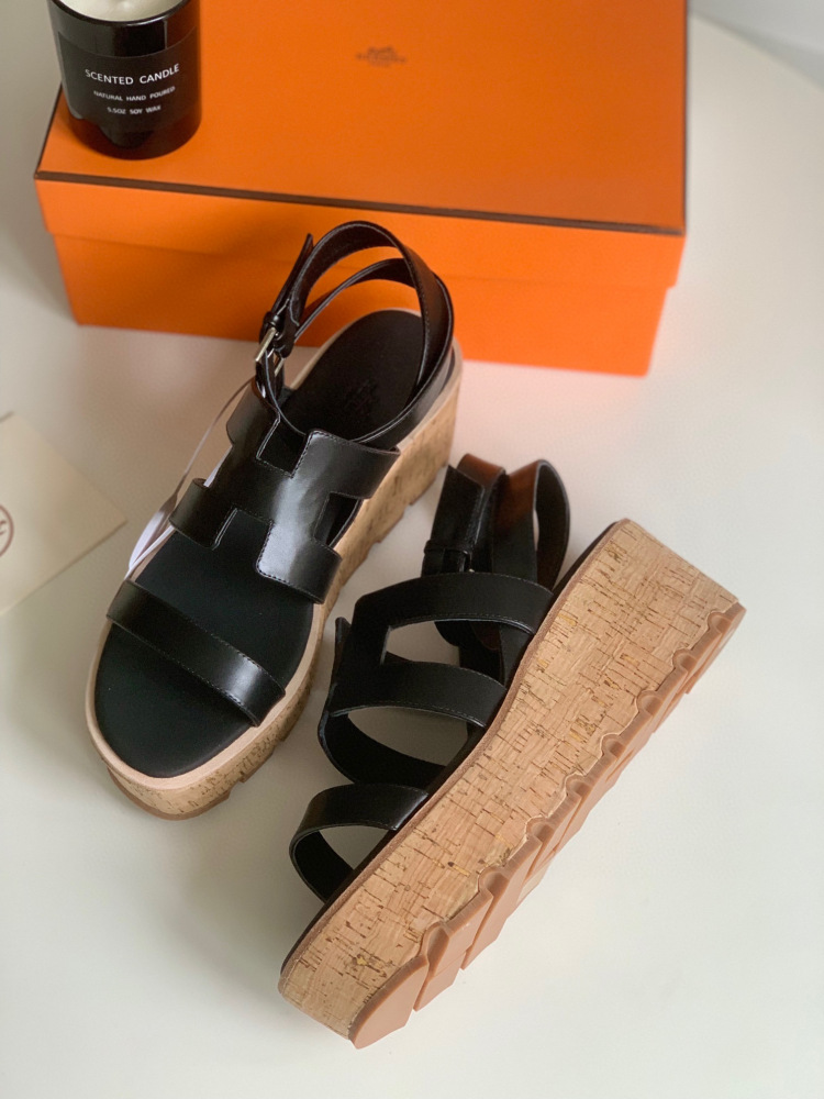 Hermes Wedge sandals