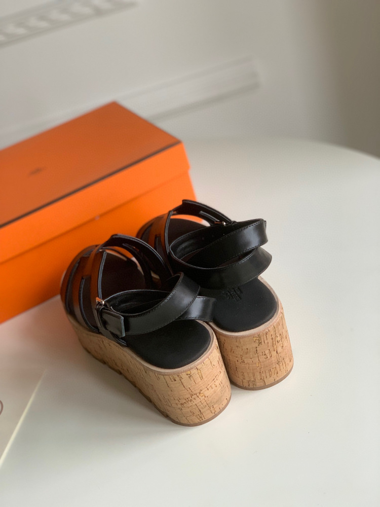 Hermes Wedge sandals