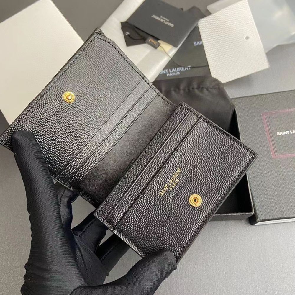 Ysl Short Wallet
