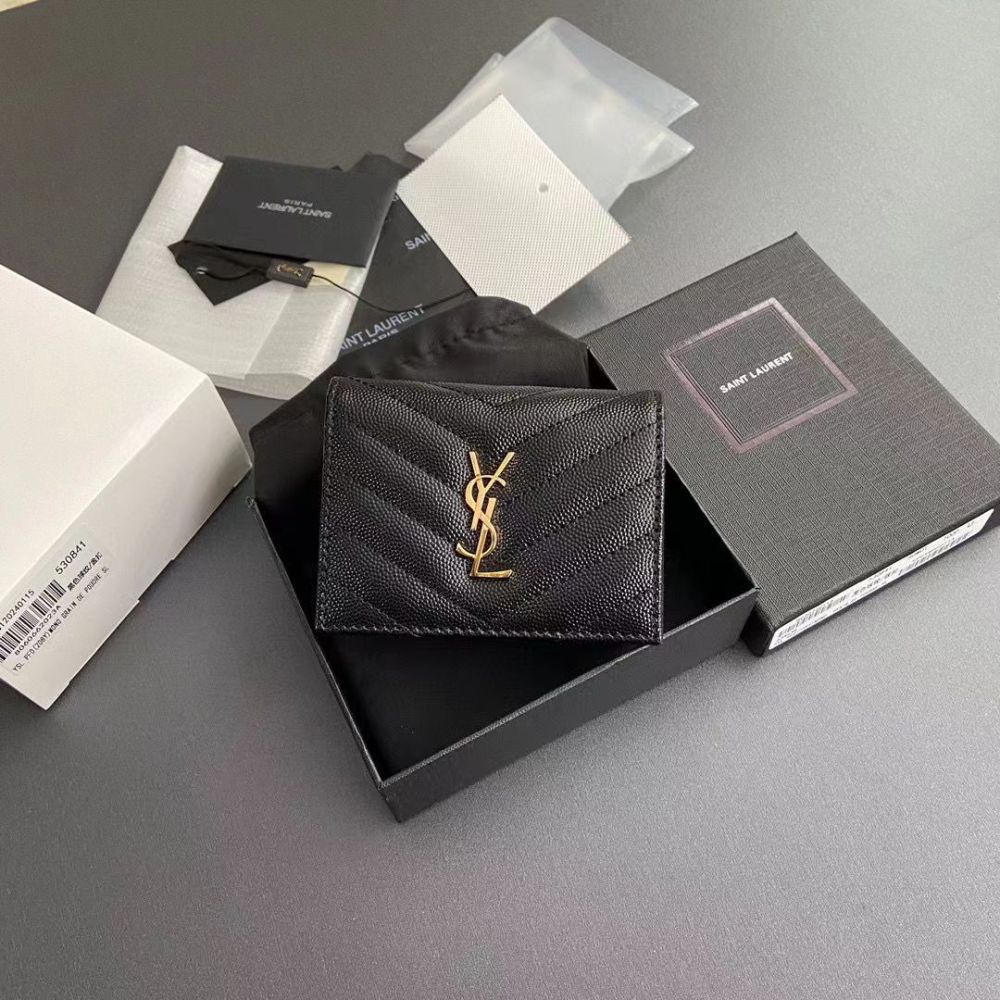 Ysl Short Wallet
