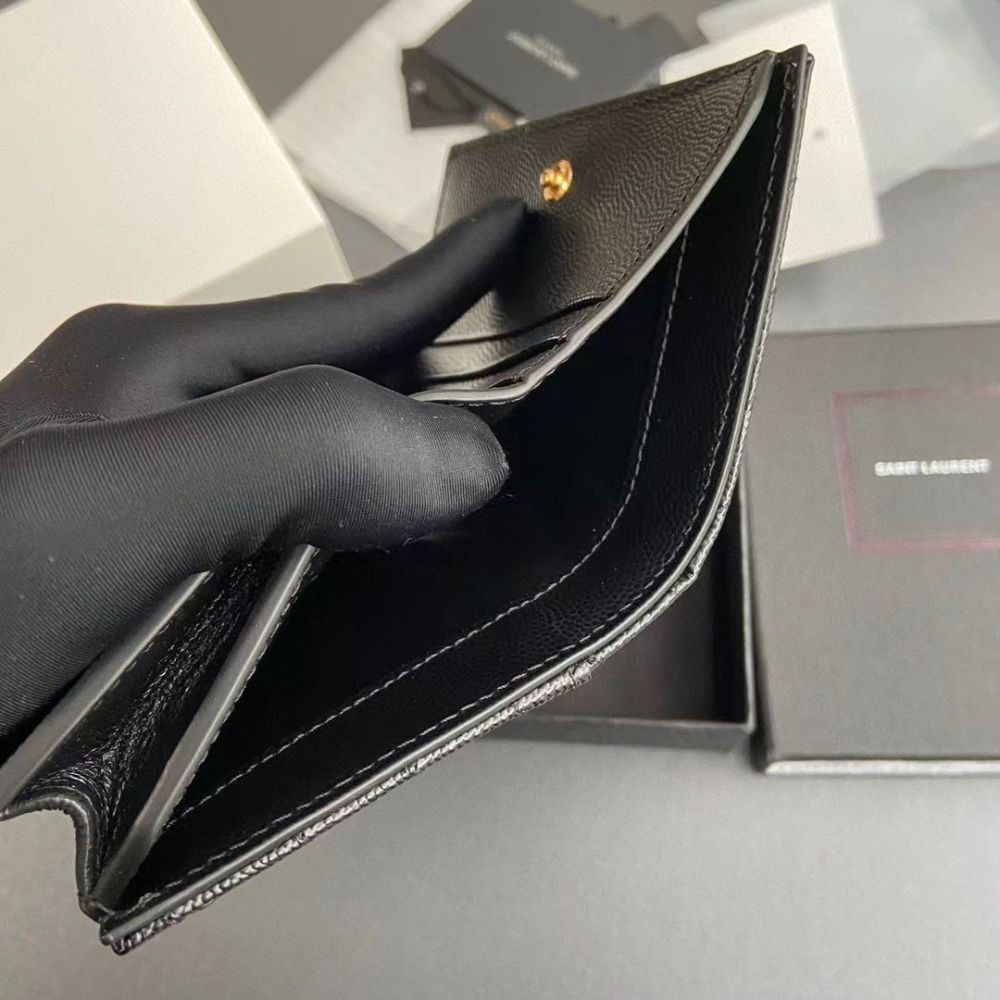 Ysl Short Wallet
