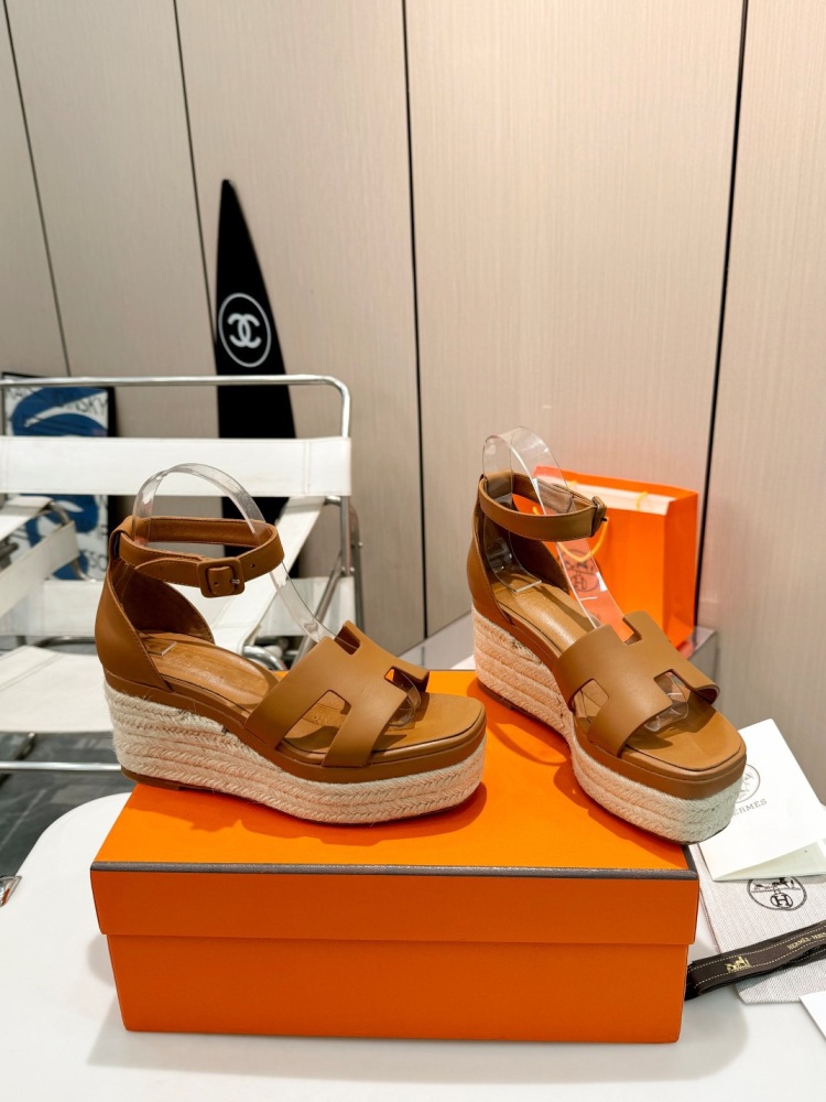 Hermes Wedge sandals 