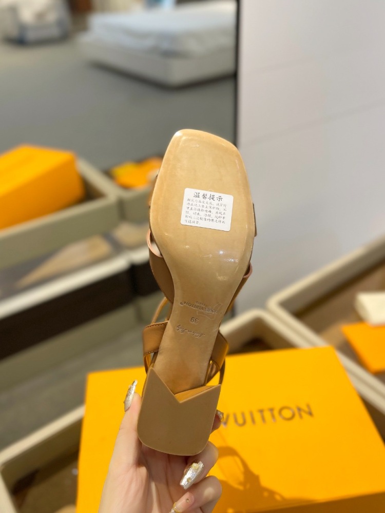 LV High-heeled sandals