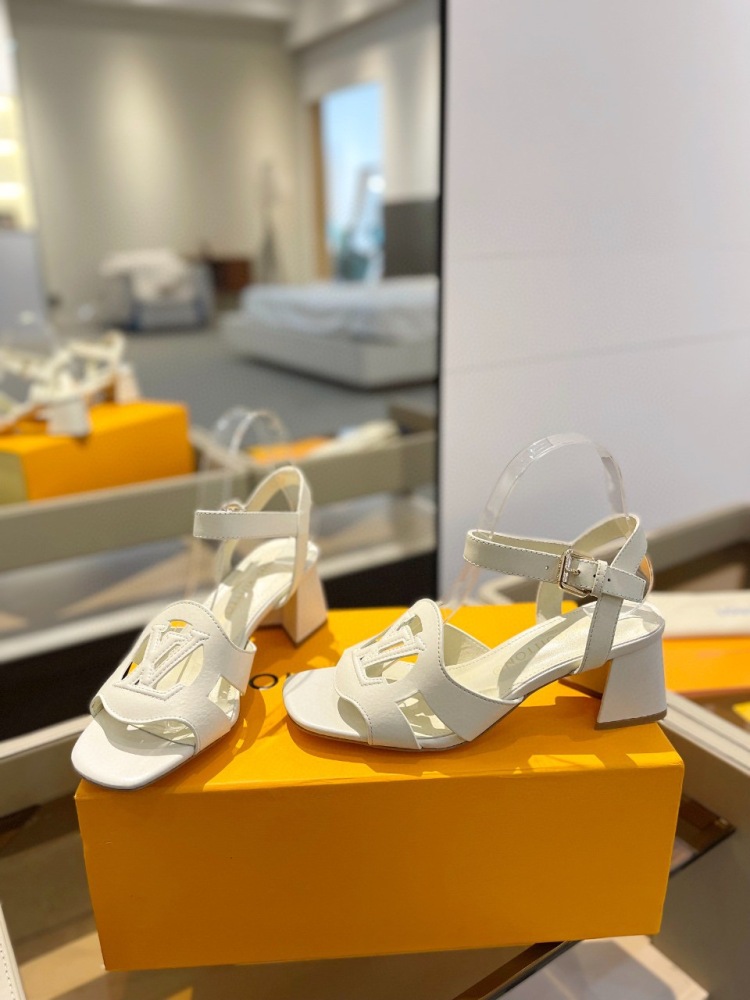 LV High-heeled sandals