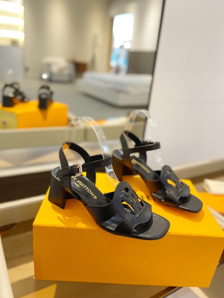 LV High-heeled sandals