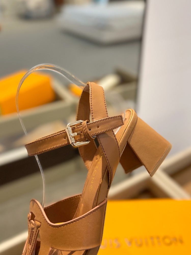 LV High-heeled sandals