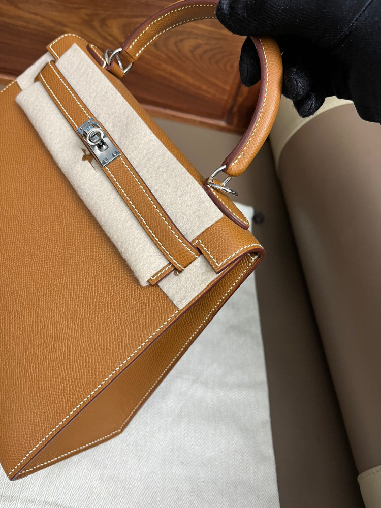 Original leather Kelly 25cm