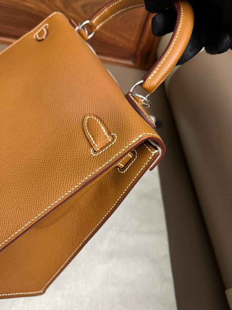 Original leather Kelly 25cm