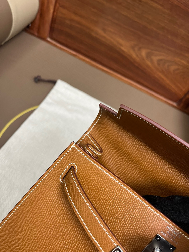 Original leather Kelly 25cm