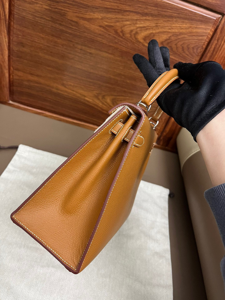 Original leather Kelly 25cm