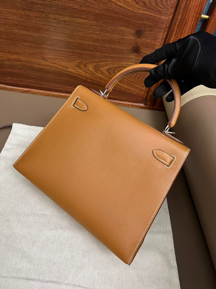 Original leather Kelly 25cm