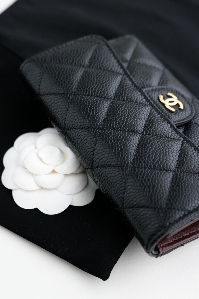 CC factory  Chanel medium wallet