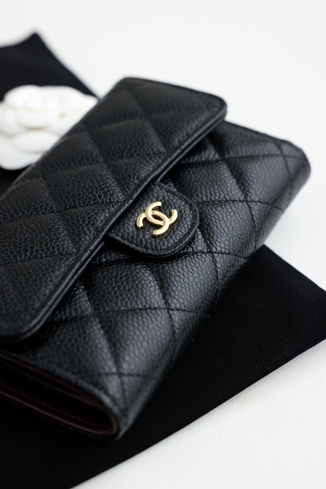 CC factory  Chanel medium wallet