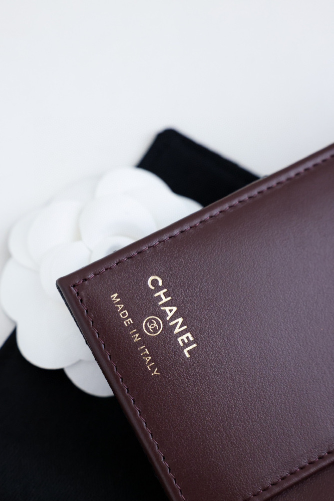 (cc) Chanel 24K passport holder (Wallet)