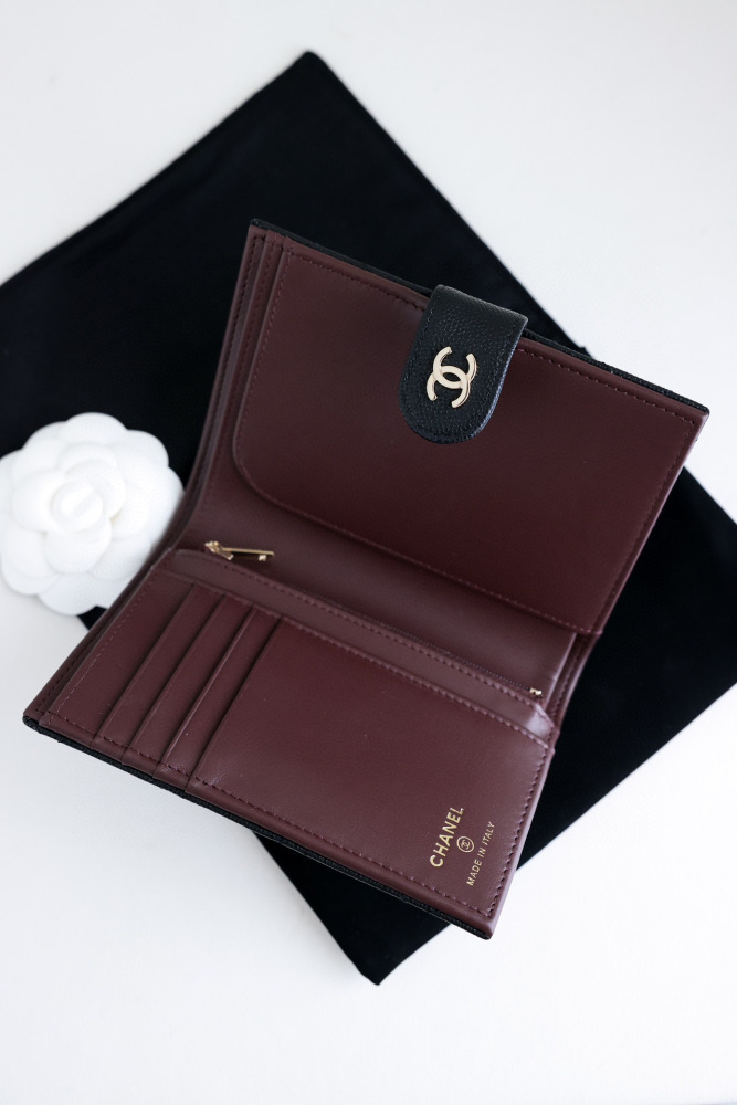 (cc) Chanel 24K passport holder (Wallet)