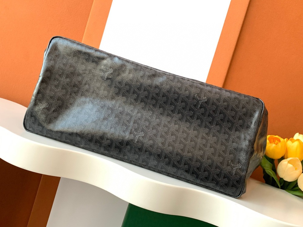 Goyard Jet black tote bag