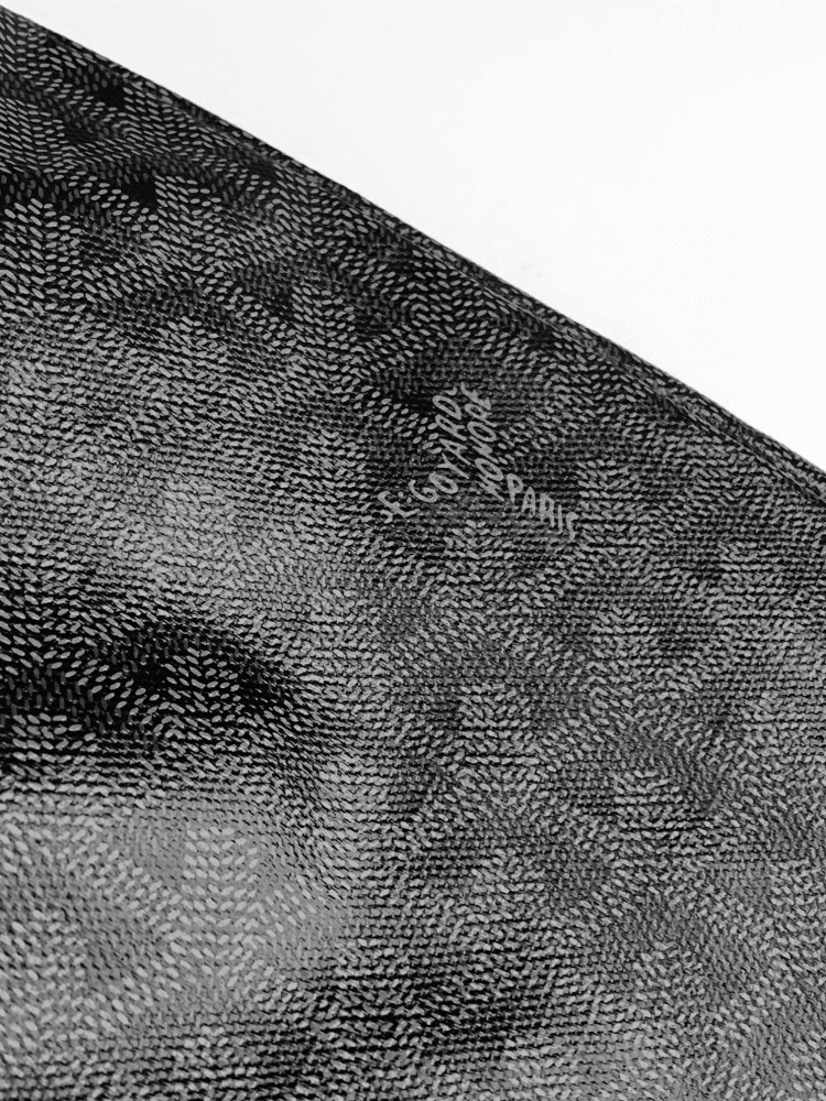 Goyard Jet black tote bag