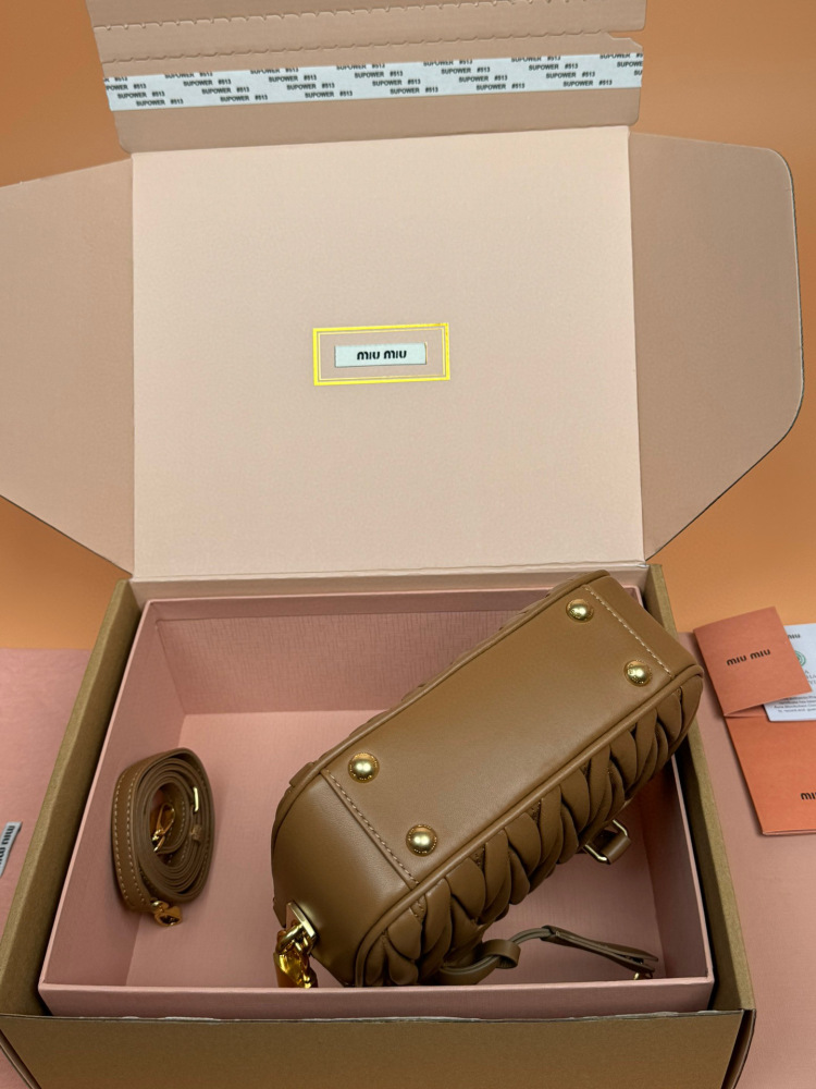 MiuMiu Arcadie Matelasse small