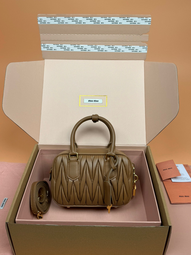 MiuMiu Arcadie Matelasse small