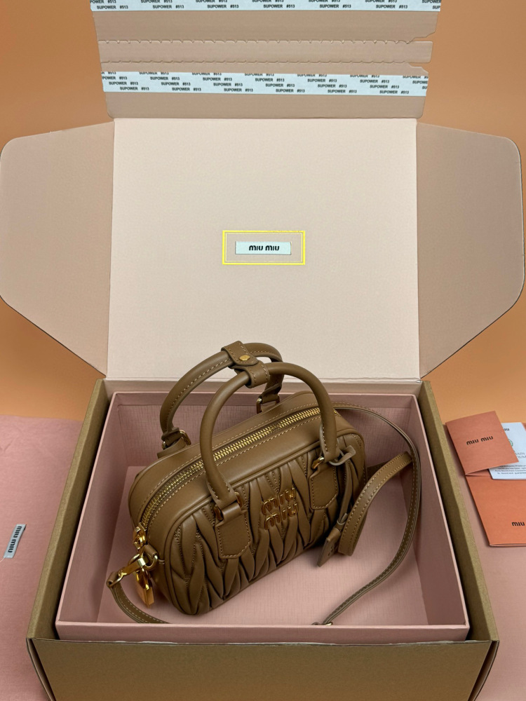 MiuMiu Arcadie Matelasse small