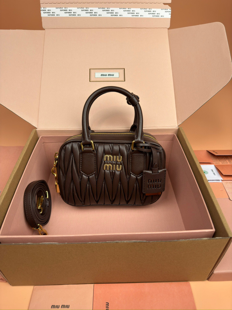 MiuMiu Arcadie Matelasse small