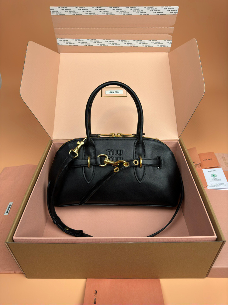Miumiu Adventure Nappa handbag small