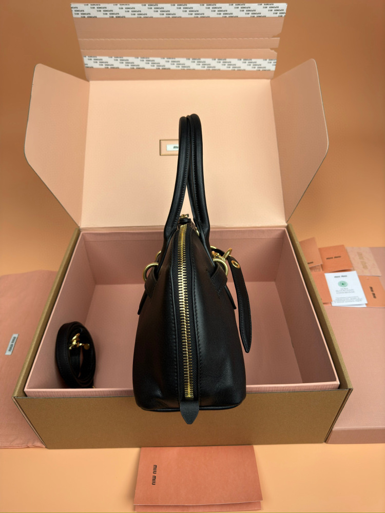Miumiu Adventure Nappa handbag small