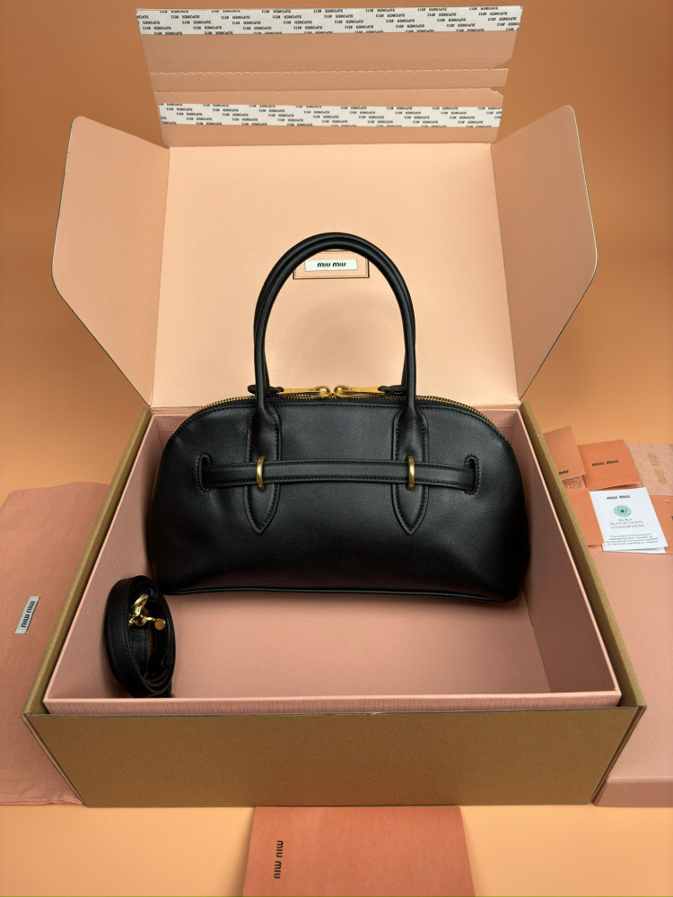Miumiu Adventure Nappa handbag small