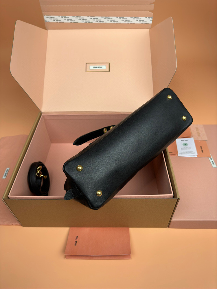 Miumiu Adventure Nappa handbag small