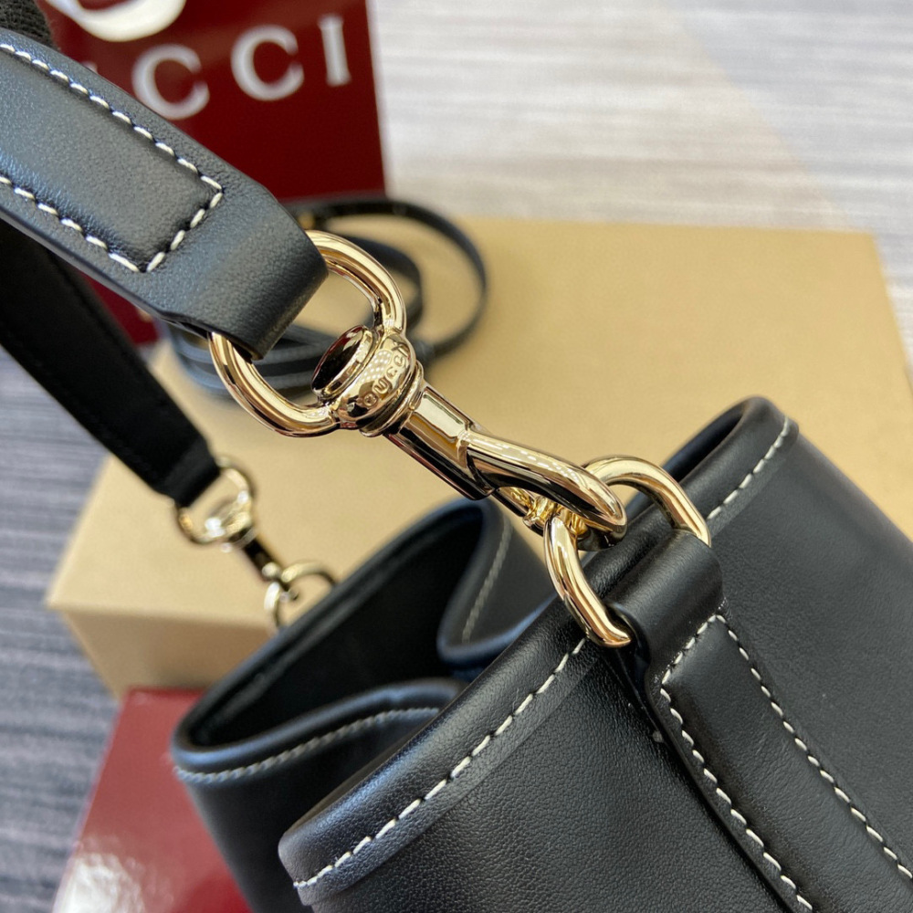 Gucci Emblem mini bucket
