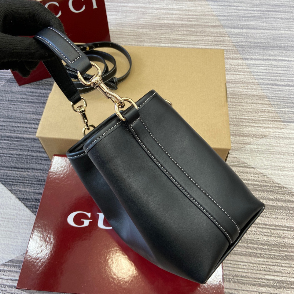 Gucci Emblem mini bucket