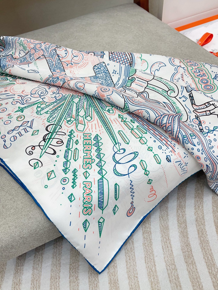 Hermes square scarf
