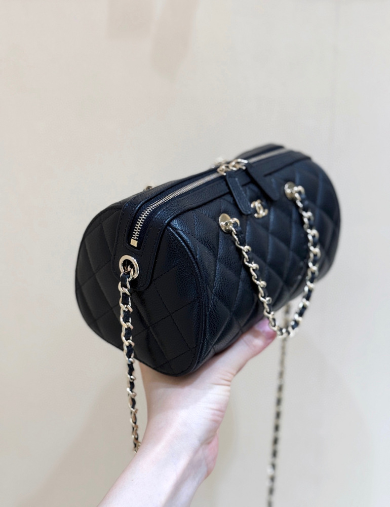 (cc) Chanel 25P bowling mini