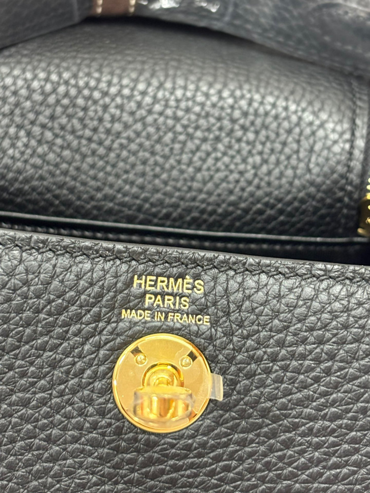 （Physical picture）Hermes mini lindy（Black）