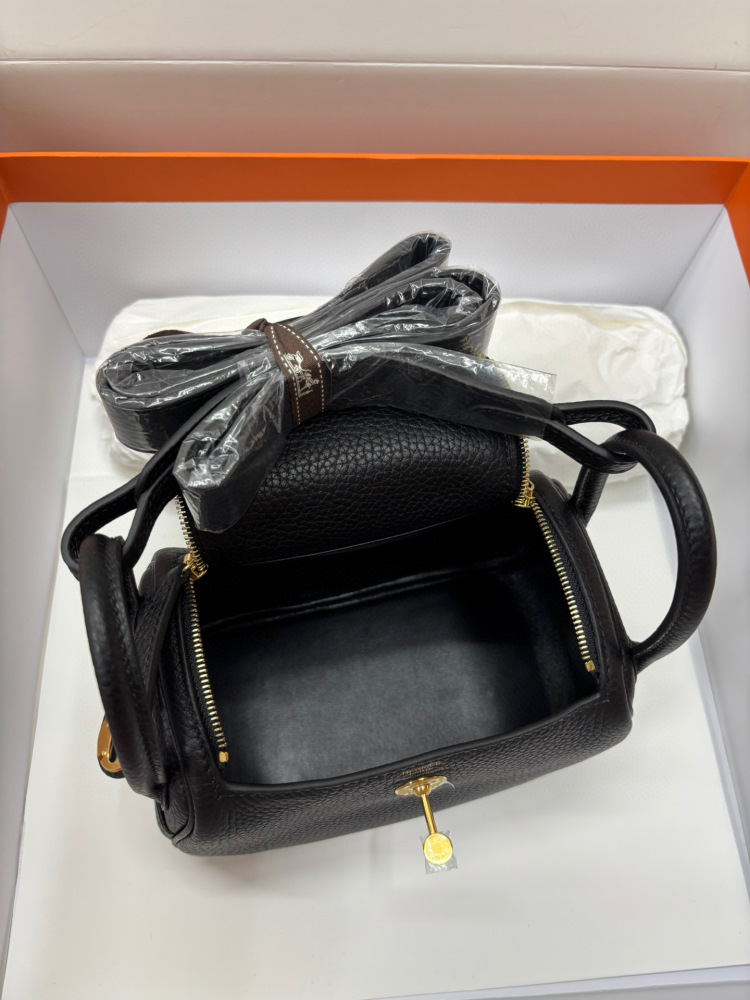 （Physical picture）Hermes mini lindy（Black）