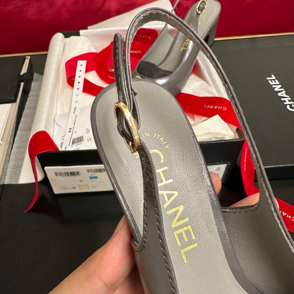 Chanel  heel sandals