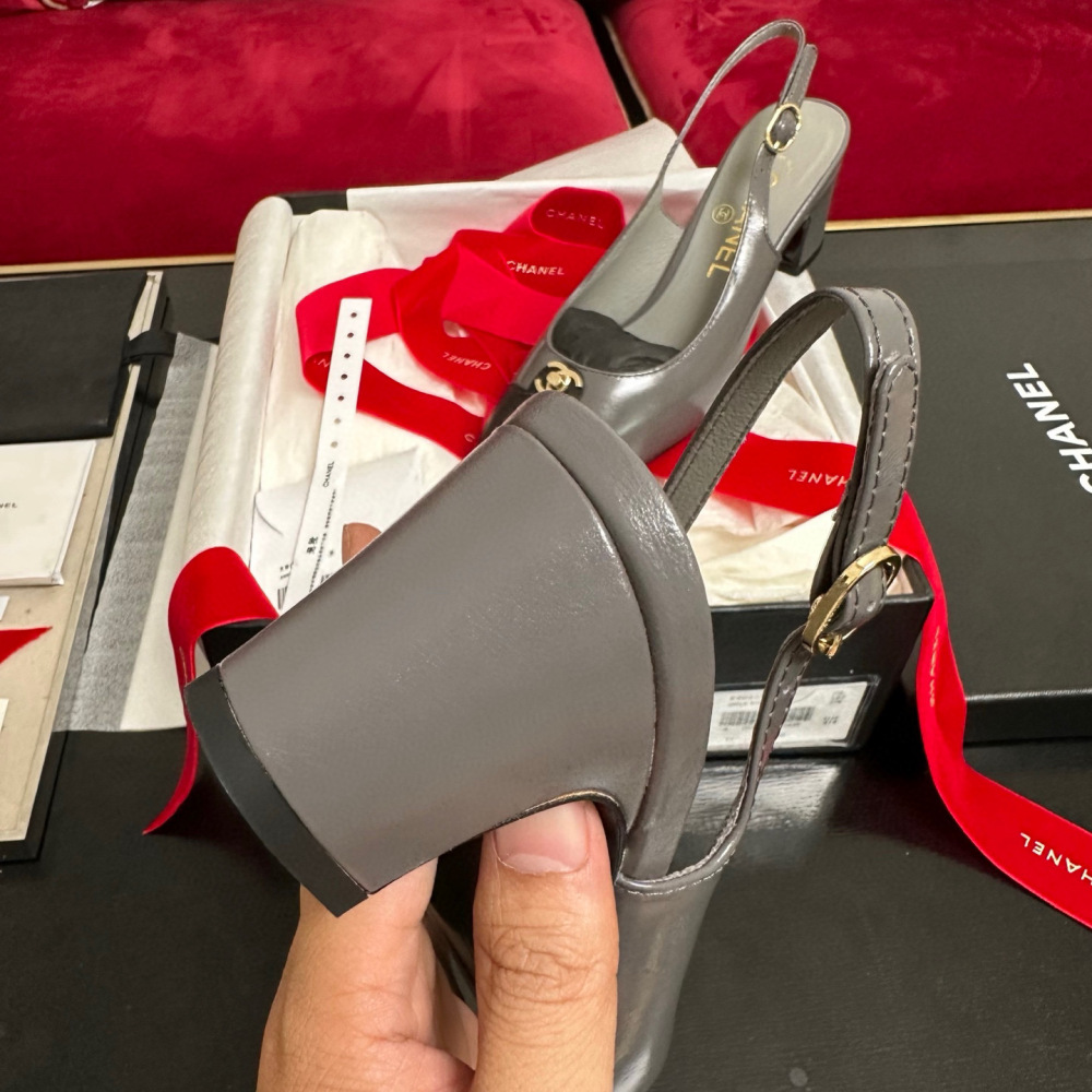 Chanel  heel sandals