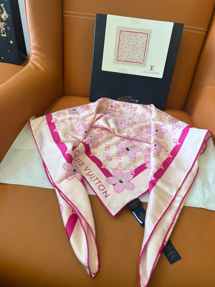 Lv square scarf