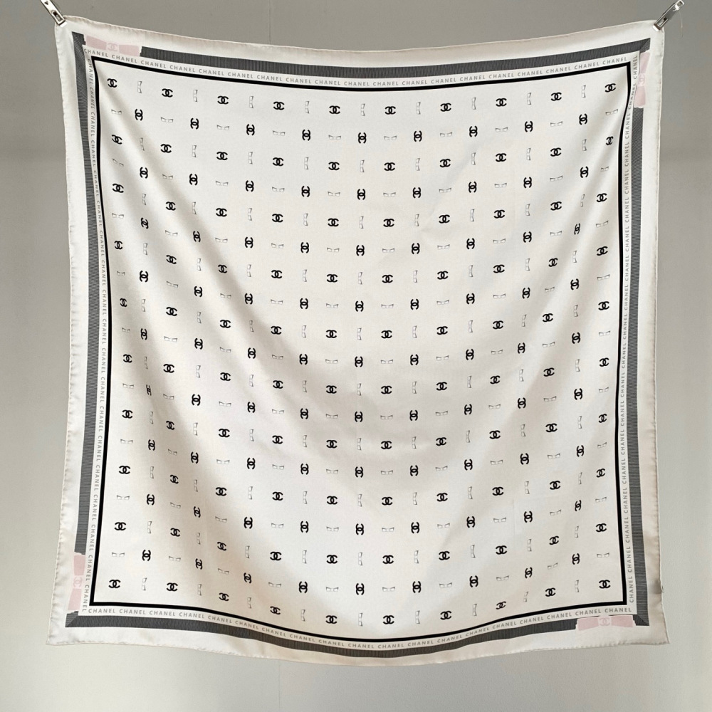 Chanel square scarf