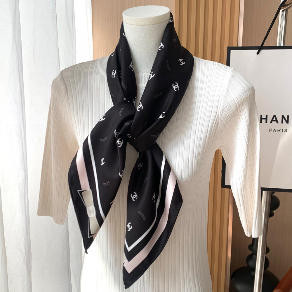 Chanel square scarf