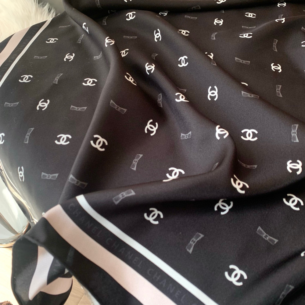 Chanel square scarf