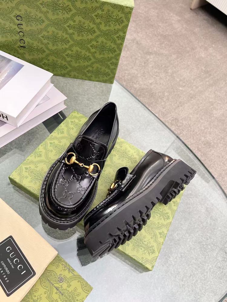Gucci leather shoes