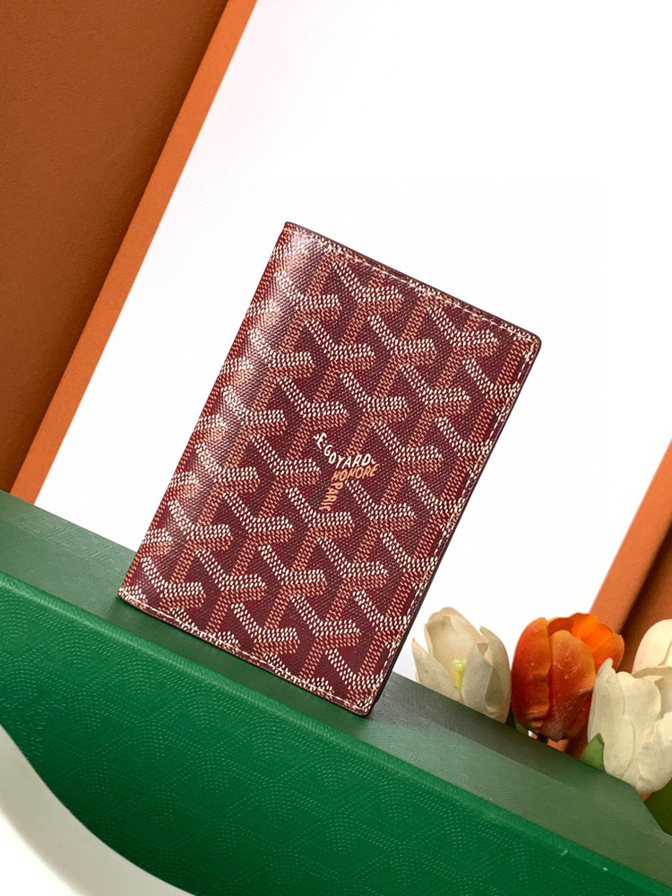 Goyard passport cover