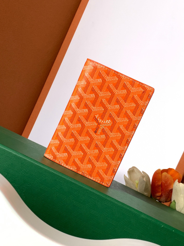 Goyard passport cover