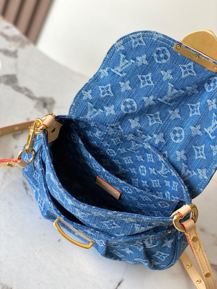 （MB) LV denim sunset （⚠️The actual color is lighter）