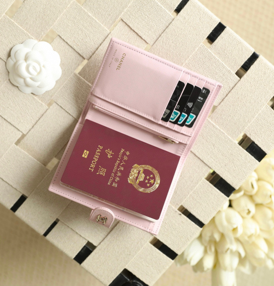 （cc）Chanel 25P passport cover wallet