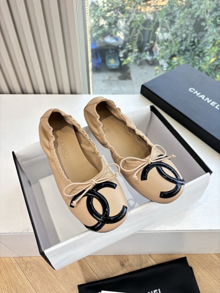 Chanel ballet shoes