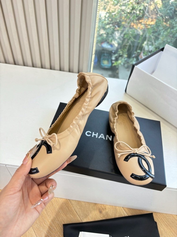 Chanel ballet shoes