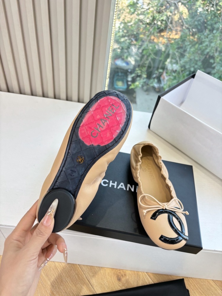 Chanel ballet shoes