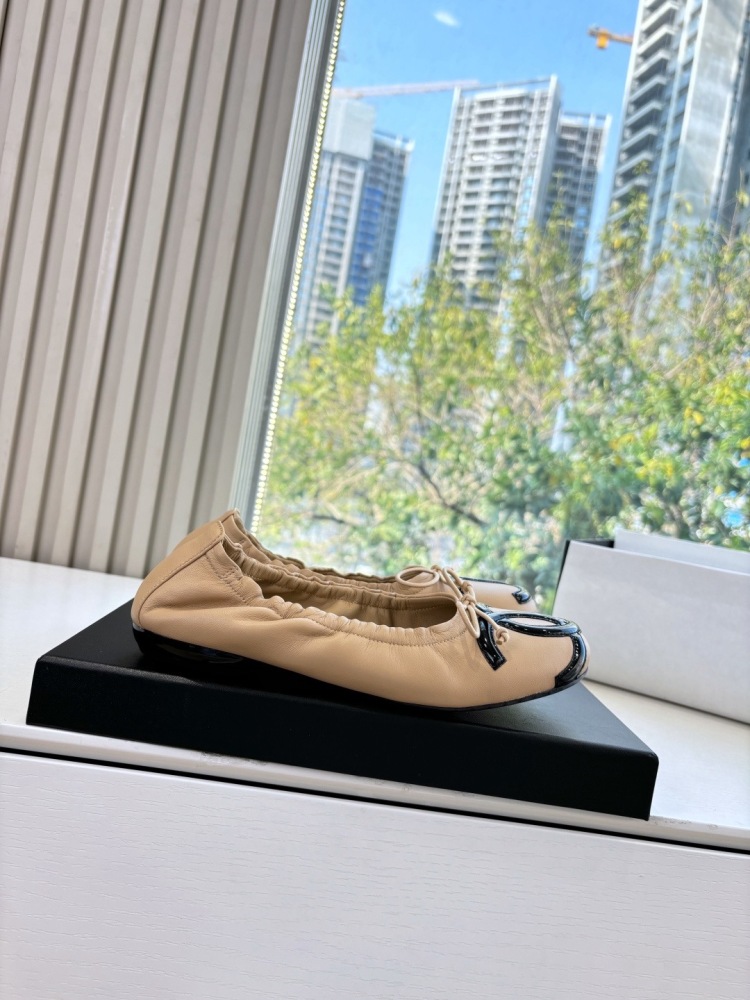 Chanel ballet shoes